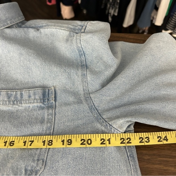 BDG Denim Button-Up Shirt S - Picture 8 of 11